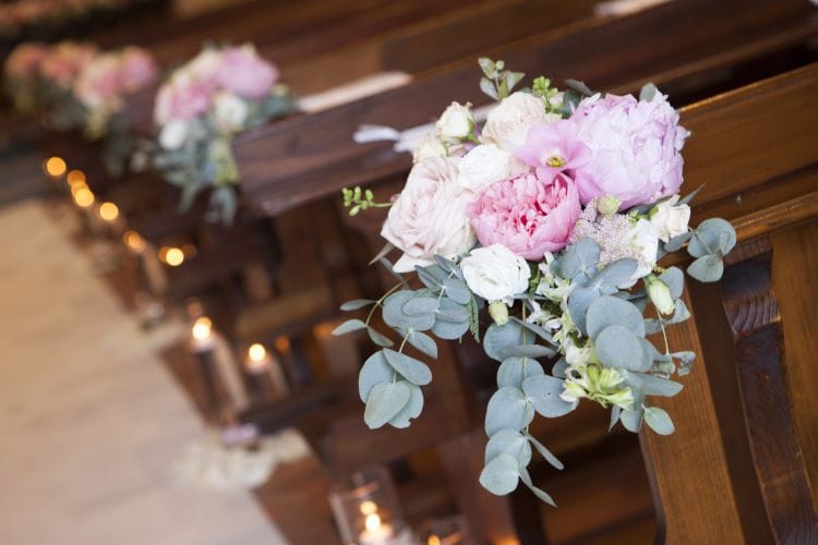Hollyone Composizione Di Rose, Ortensie E Peonie Artificiali In Vaso - Fiori Finti Arancioni Per Decorazione Casa