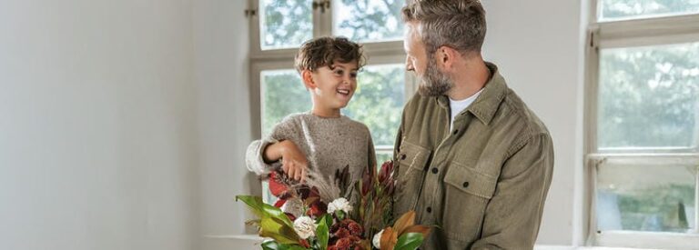 3 identikit di papà: il 19 marzo, dillo con i fiori