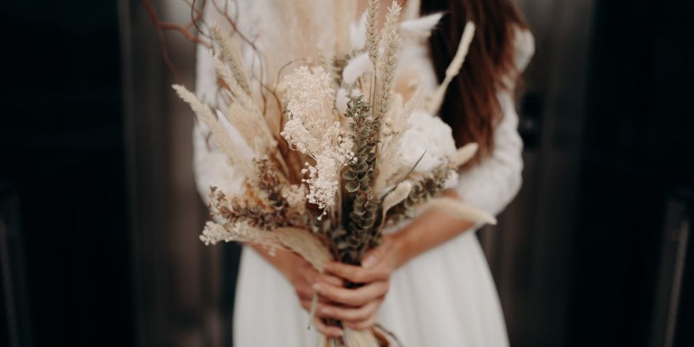 fiori secchi per matrimonio