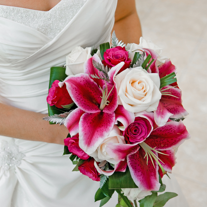 Mazzo di gigli per matrimonio