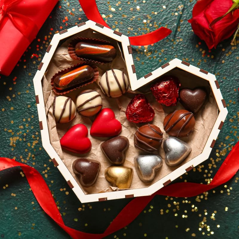 Scatola di cioccolatini