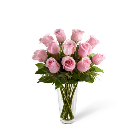 Stem Pink Rose Bouquet