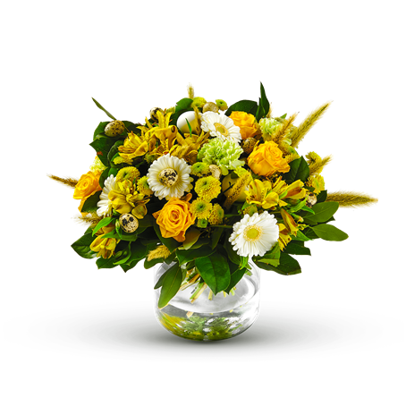 Yellow Easter bouquet