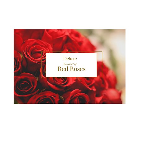 Deluxe Roses bouquet