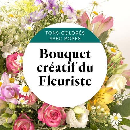 Bouquet du fleuriste - Multicolored with roses