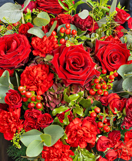 Bouquet del Fiorista - Rosso