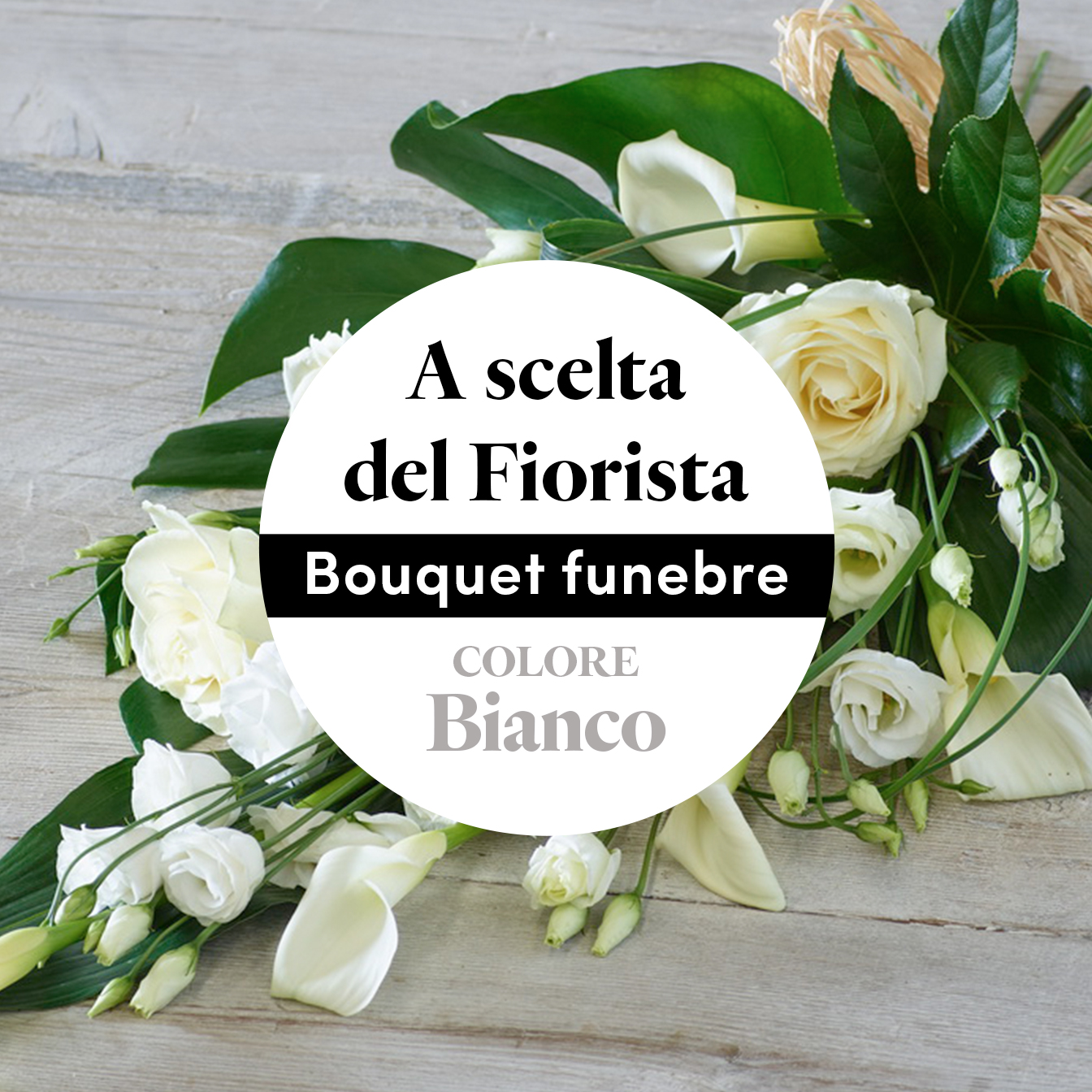 Bouquet funebre del fiorista