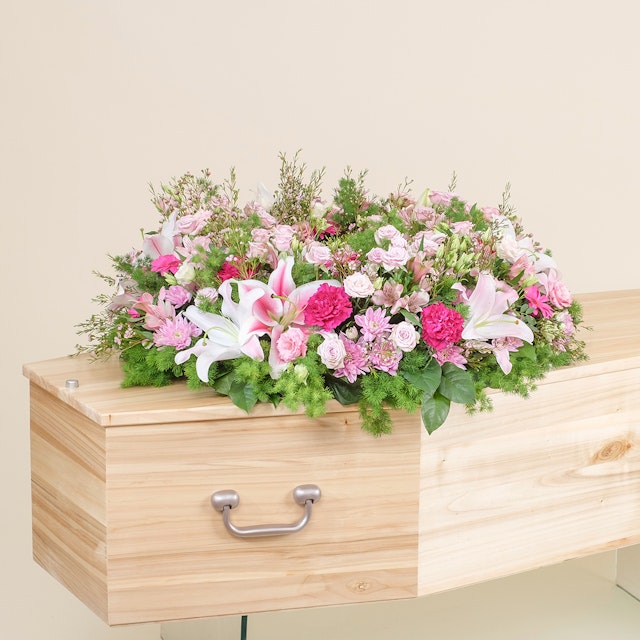 Corona Funebre Rosa