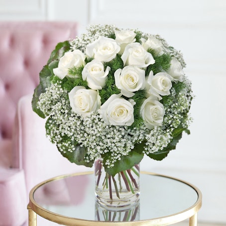 Interflora Roses Potted 3 rose rosse : Mazzo di tre rose rosse | Interflora