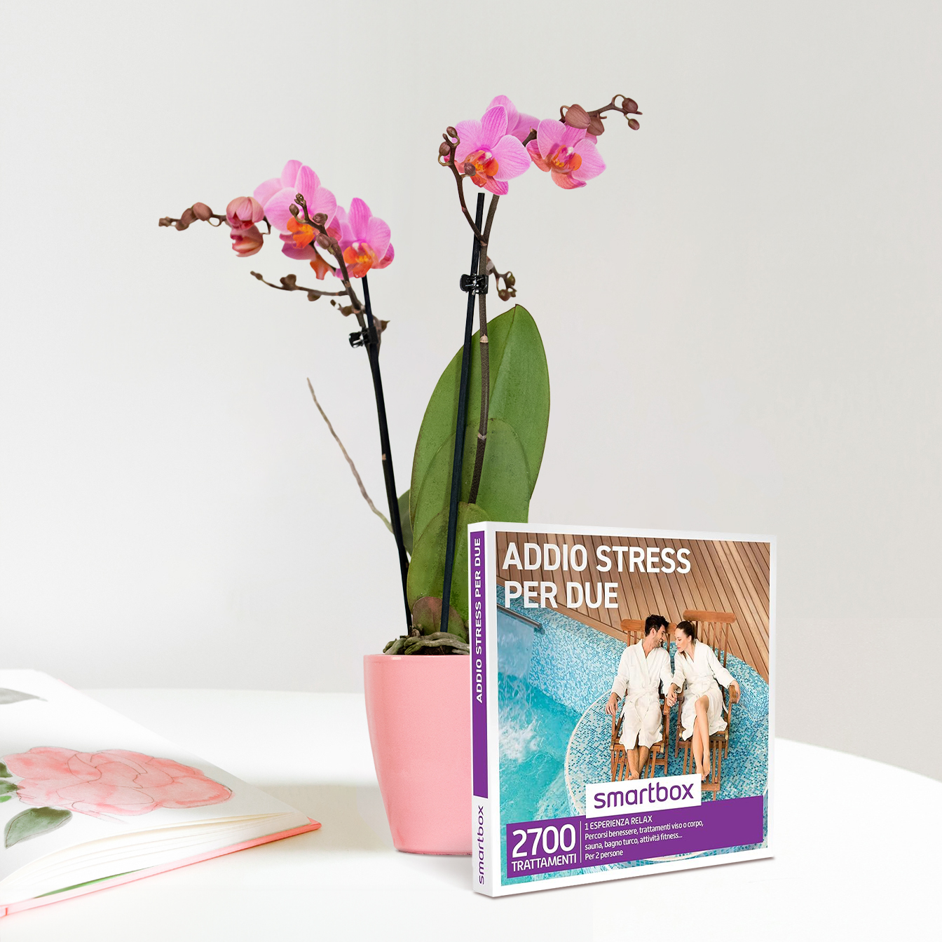 Amore da favola - Orchidea Rosa e Smartbox