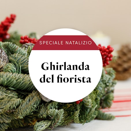Ghirlanda natalizia del fiorista