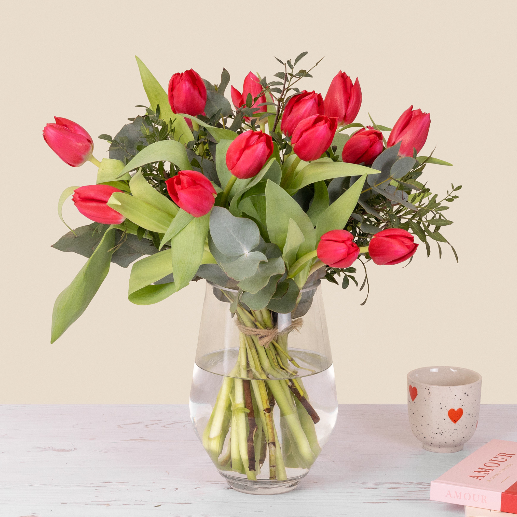 Bouquet di Tulipani Rossi