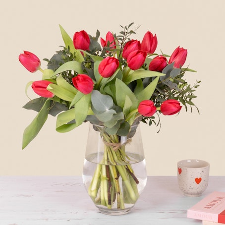 Bouquet di Tulipani Rossi