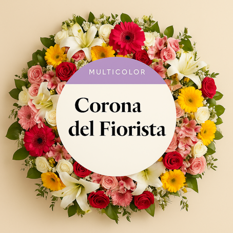 Corona del Fiorista Multicolore