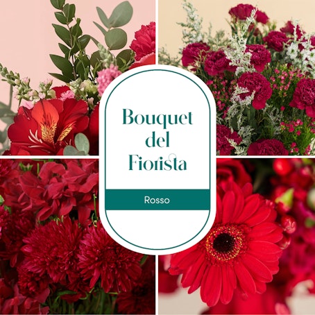 Bouquet del Fiorista - Rosso