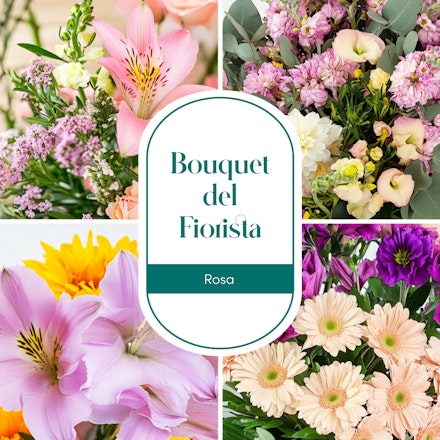 Bouquet del Fiorista - Rosa