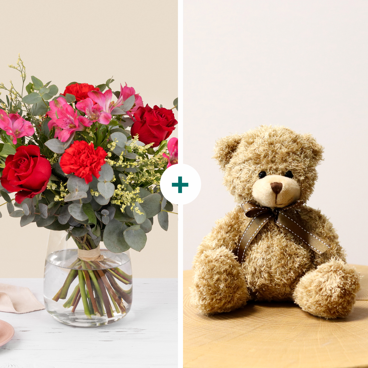 Accessorio Build-A-Bear: Mazzo Di 12 Rose Rosse Per Orsacchiotto - Nuovo 028091 - Foto 3