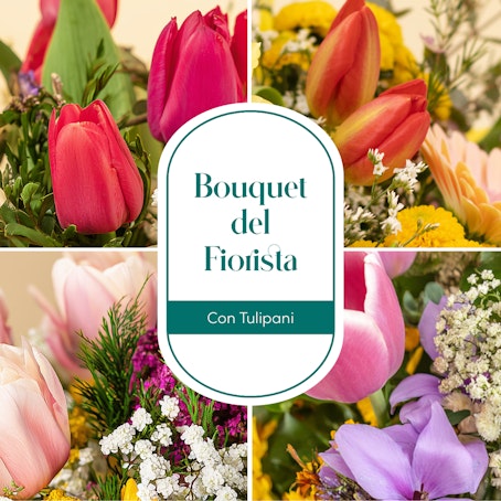Bouquet del Fiorista con Tulipani
