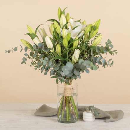 Bouquet di Gigli Bianchi