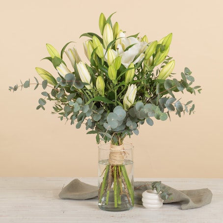 Bouquet di Gigli Bianchi
