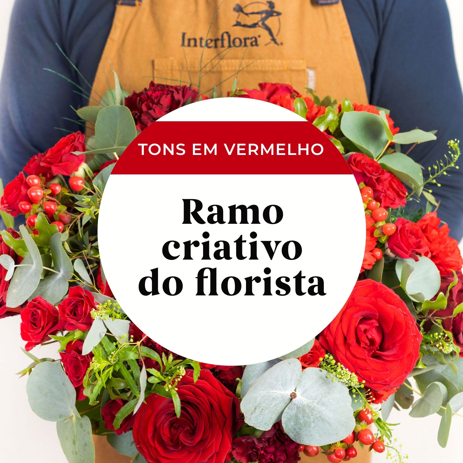 Ramo do Florista vermelho