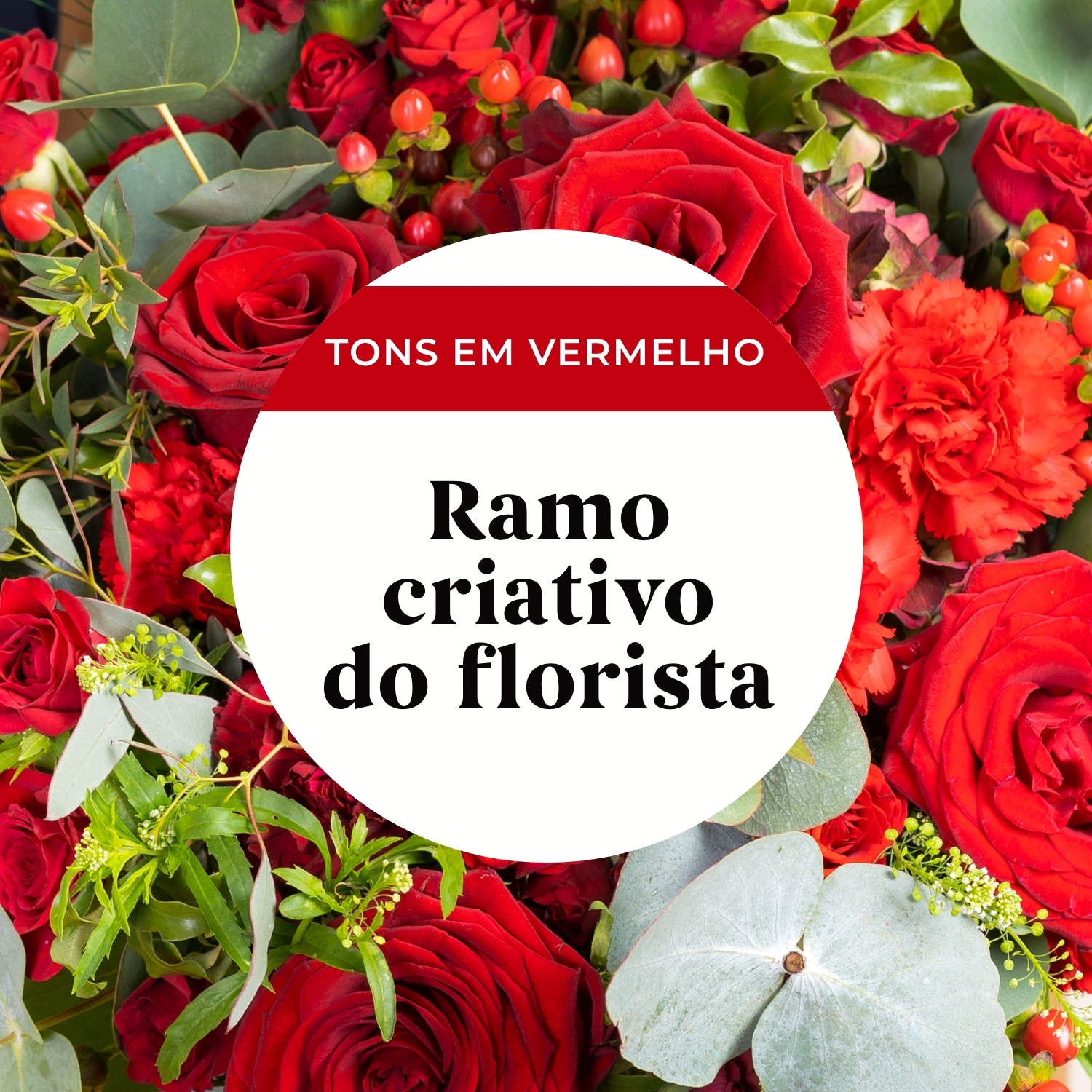 Ramo do Florista: Vermelho 