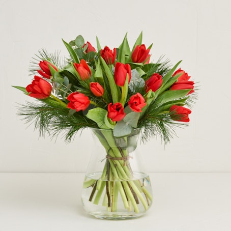 Bouquet di Tulipani Rossi