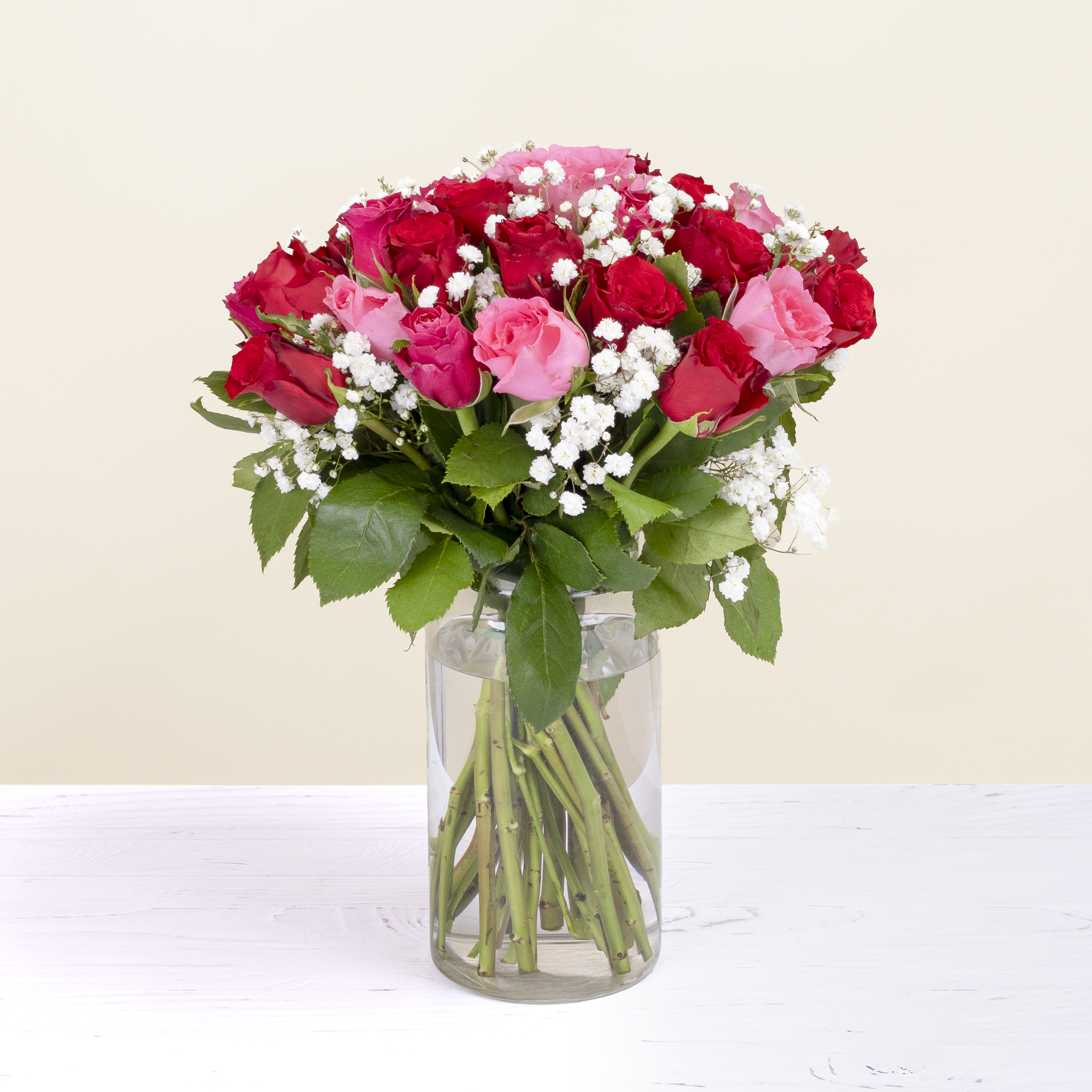 Roselline Rosse e Rosa